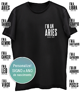 Camiseta Signos Personalizada