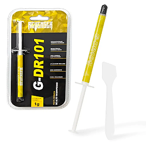 Pasta Térmica Prata 1g Com Pazinha Revenger - G-DR101