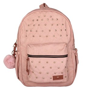Kit Mochila Feminina Lady Henriquetta - Camurça Rosé