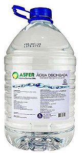 Água Deionizada 5 LT - ASFER