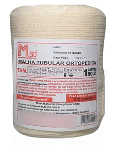 Malha Tubular Ortopédica de Algodão