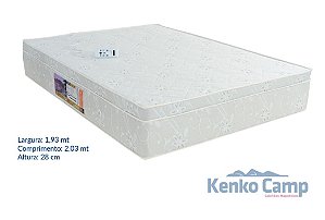 COLCHÃO INFINITY VIBROTERÁPICO KING - CASAL 1,93 X 2,03