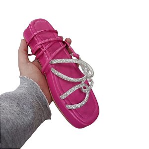 Sandália Brilho Premium