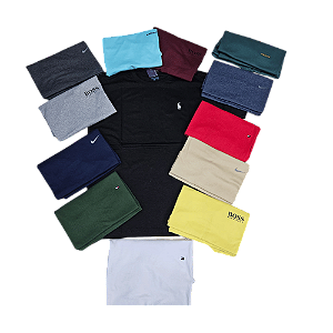 Combo de 10 Camisetas (Receba uma de brinde)