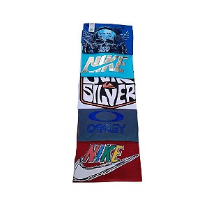 Camisetas Estampadas (Combo com 3 peças)