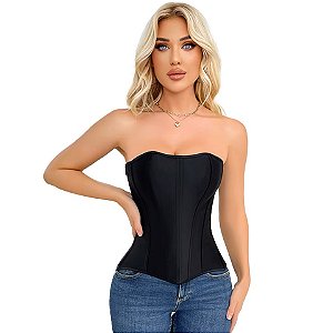 Blusa Corselet Mira - Preto