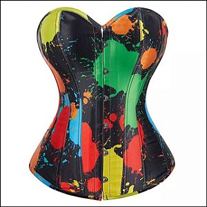 Corselet Black estampas