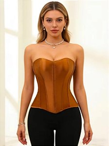 Blusa Corselet Mila - Caramelo