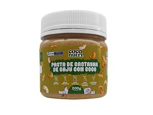 Pasta de Castanha de Caju com Coco 200g