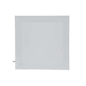 Luminária Plafon Painel Led Embutir 32x32 6500k Branco Frio