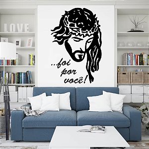 Adesivo Decorativo ''Foi por Você''