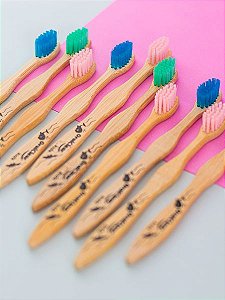Escova dental de Bambu - Infantil