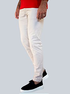 Calça Sarja Gideon - Off White