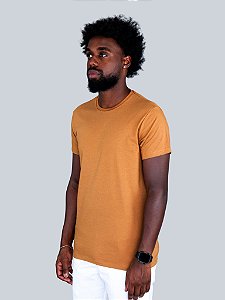 Camiseta Pima Trybasics - Ocre