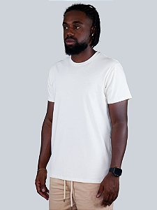 Camiseta Pima Cotton Gideon - Off White
