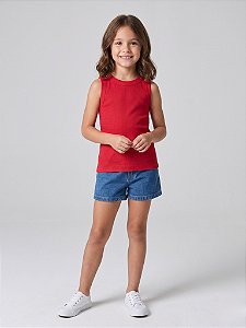 Regata Básica Infantil Trybasics I Vermelha