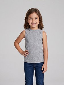 Regata Básica Infantil Trybasics I Cinza