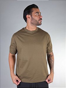 Camiseta Oversize Masculina Madrid - Verde Oliva