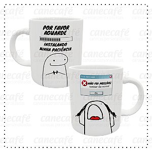 Caneca cerâmica 325ml - Paciência