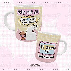 Caneca cerâmica 325ml - Flork - Mãe tudo eu