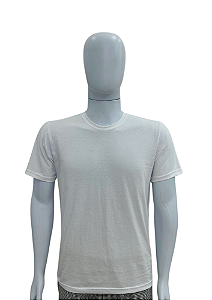 Camiseta Malha Básica Branca