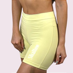 Shorts Elastic Empina Bumbum Amarelo Candy