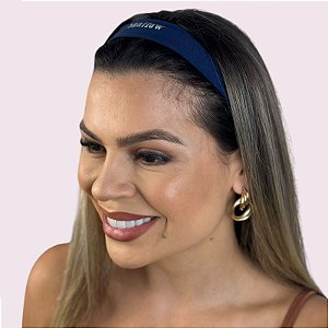 Faixa de Cabelo Suplex Marinho