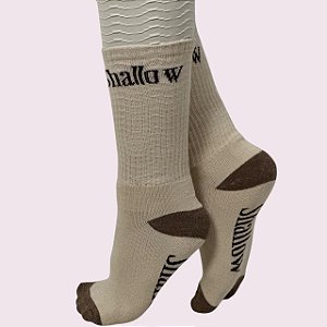 Meia Shallow Off White
