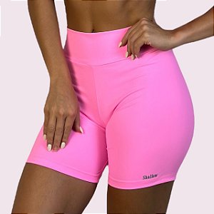 Shorts Cós V Suplex Rosa Neon