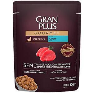 Sachê Gran Plus Gourmet Gato Adulto – Atum