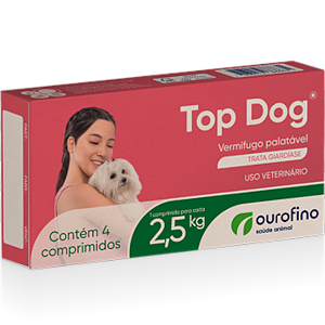 Antiparasitário Top dog 2,5 Ourofino