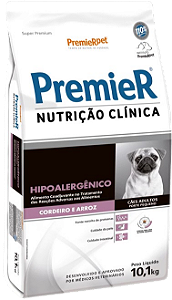 Premier Nutrição Clínica Hipoalergênico cordeiro e arroz  2Kg