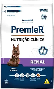 Ração Premier Nutrição Clínica Renal Gatos Adultos