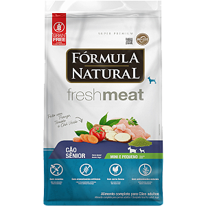 Ração Fórmula Natural Fresh Meat Cão Sênior – Frango, Tomate e Chá Verde