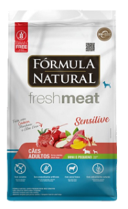 Ração Fórmula Natural Fresh Meat Sensitive – Cordeiro, Mandioca e Aloe Vera 2,5Kg