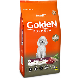 Ração Golden Fórmula Cão Adulto – Carne e Arroz