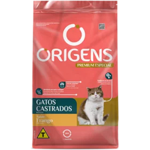 Ração Origens Gato Castrado Frango