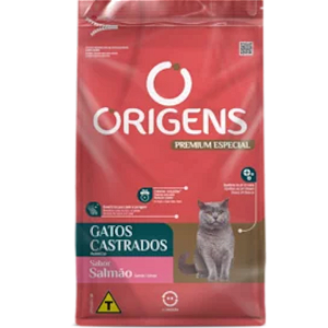 Ração Origens Gato Castrado Salmão