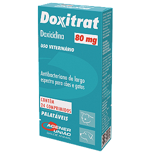 ANTIBIÓTICO DOXITRAT 80Mg