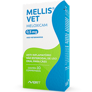 MELLIS VET ANTIFLAMATÓRIO 0,5mg PARA CÃES