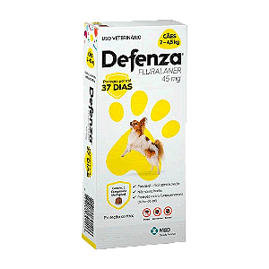 Defenza Antipulgas e Carrapatos  2 - 4,5 kg