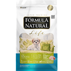 Fórmula Natural Life Filhote Mini e Pequeno