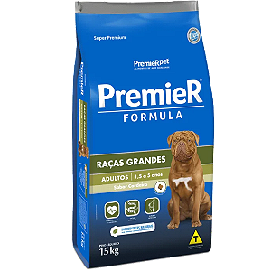 Premier Fórmula Adulto Raças Grande e Gigantes Sabor Cordeiro
