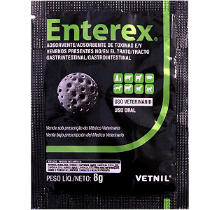 Enterex Antitóxico para Cães e Gatos 8 g