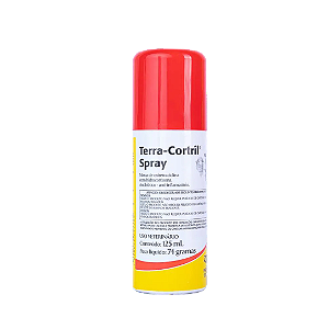 Terra Cortril Spray para Bovinos e Ovinos Zoetis 125 ml