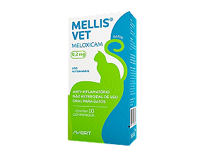 Mellis Vet Anti-inflamatório 0,2mg para gatos