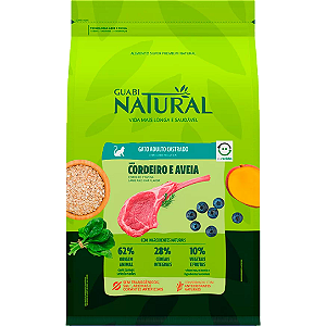 Guabi Natural Cordeiro Gatos Castrados