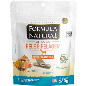 Fórmula Natural Snacks Pele e Pelagem