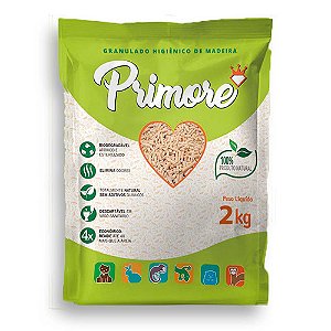 Granulado Higiênico de Madeira Primore