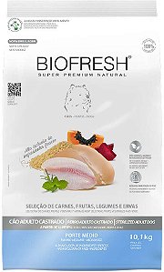 Ração Biofresh SP Castrado Raças Médias 10,1kg